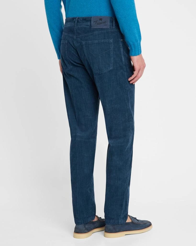 Marco Pescarolo Men's Elour Garment-Dyed Corduroy Pants 3