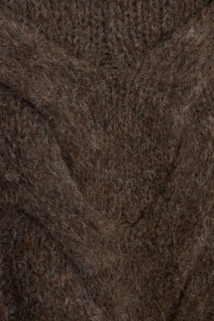 Rag & Bone Mia cable-knit alpaca and wool-blend sweater 4