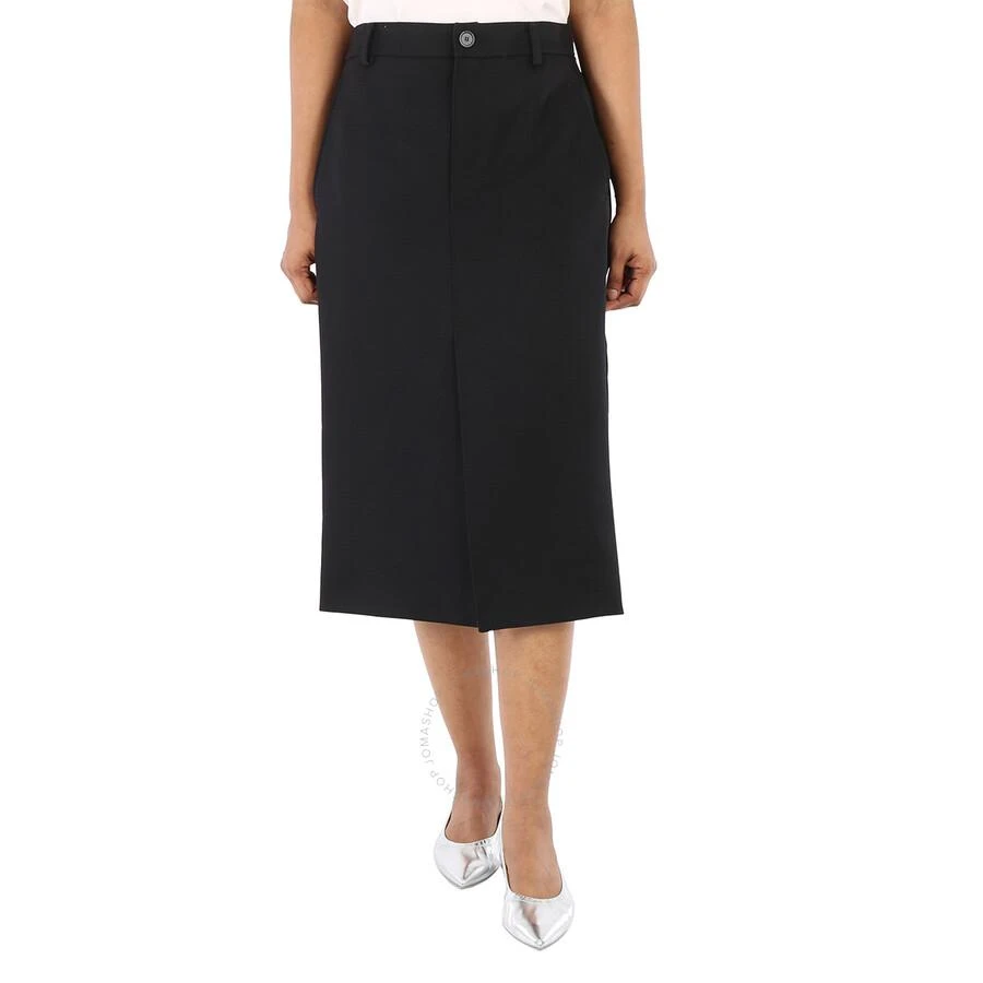 Balenciaga Ladies Longuette Panelled Midi Skirt 1