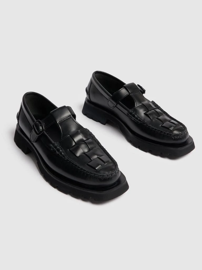 HEREU 25mm Soller Sport Leather Loafers 2