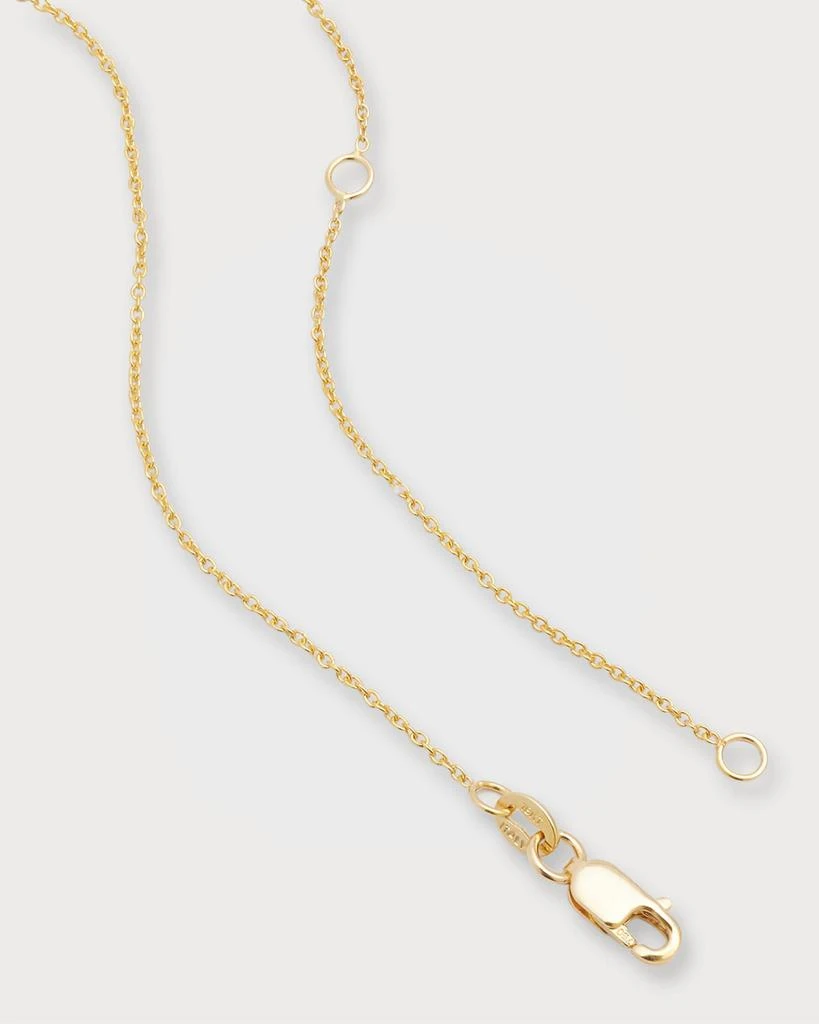 Roberto Coin 18k Gold Diamond Bar Necklace 5