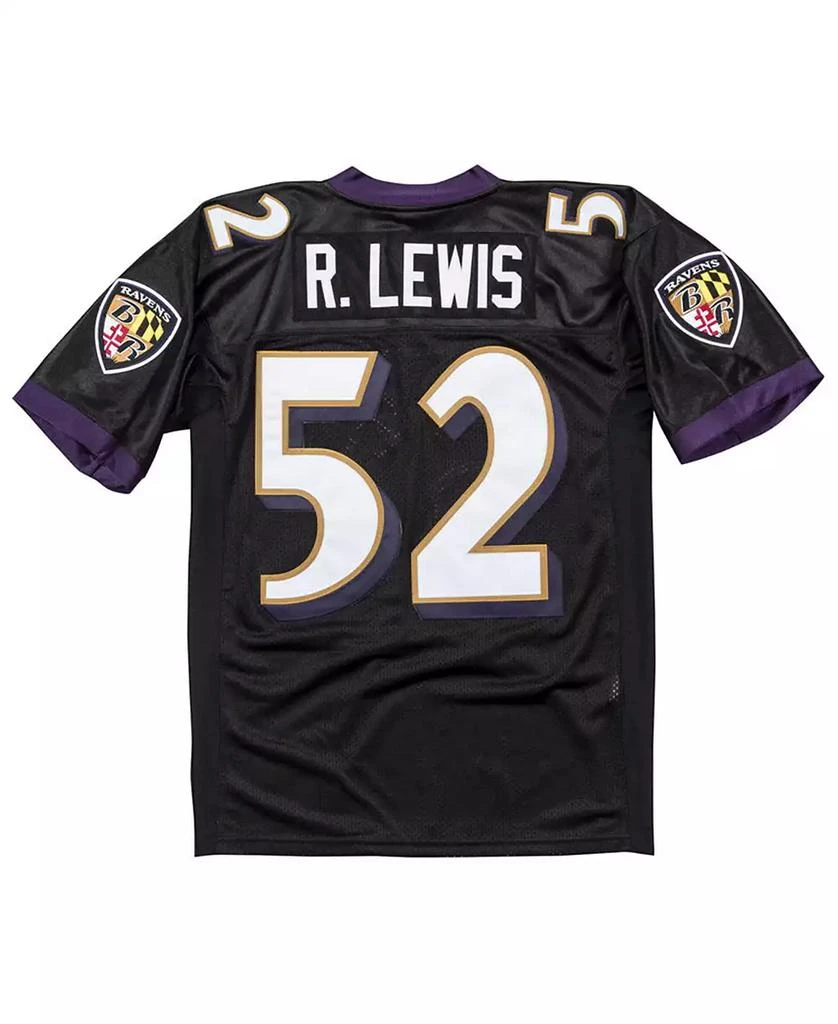 Mitchell and Ness Men's Ray Lewis Baltimore Ravens Replica Throwback Jersey 3