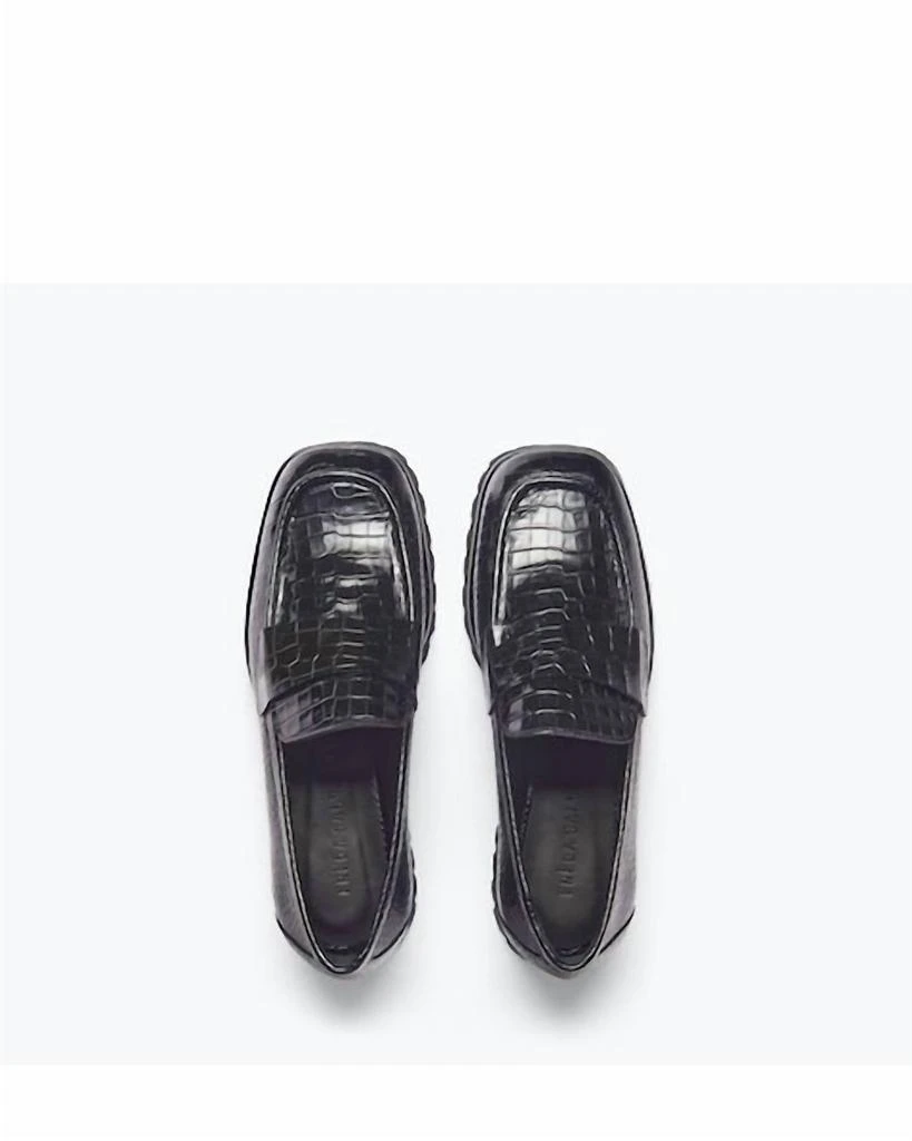 Freda Salvador Freda Salvador - Women's Hana Croc Embossed Loafers 2