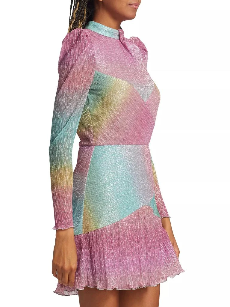 SAYLOR Saydee Metallic Gradient Minidress 4