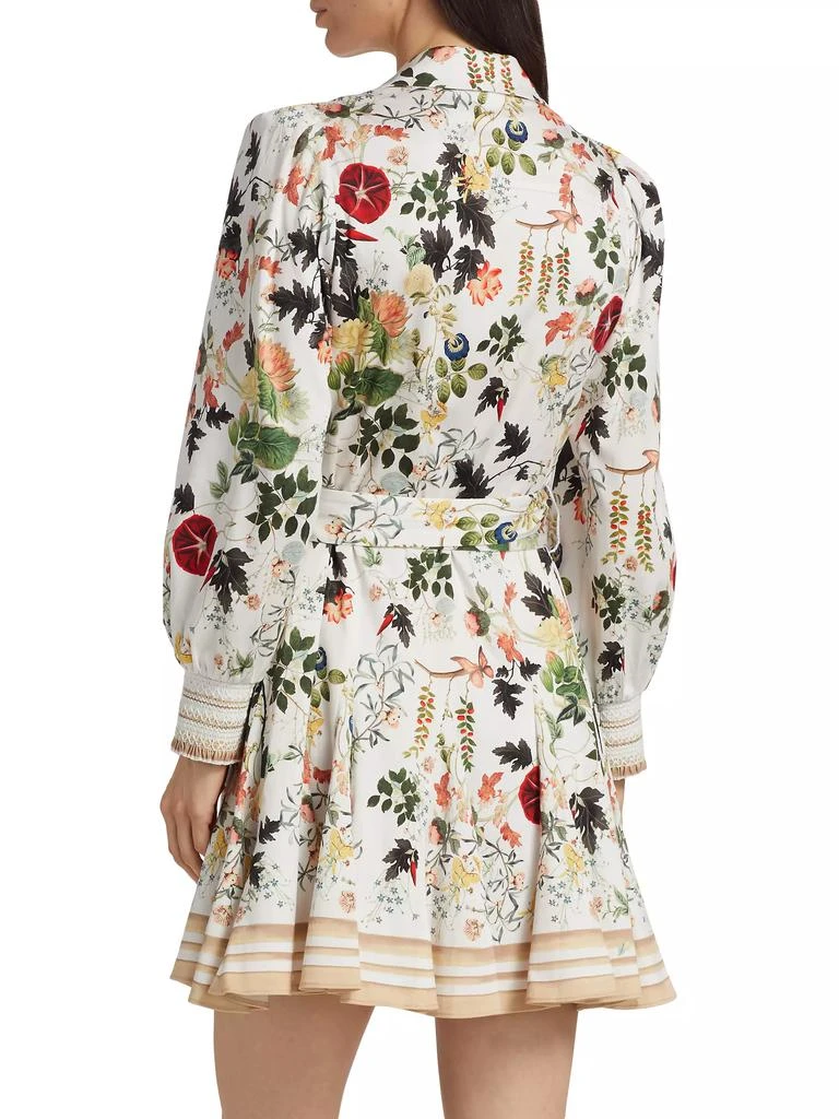 Alice + Olivia Alisa Wrap Godet Shirtdress 5