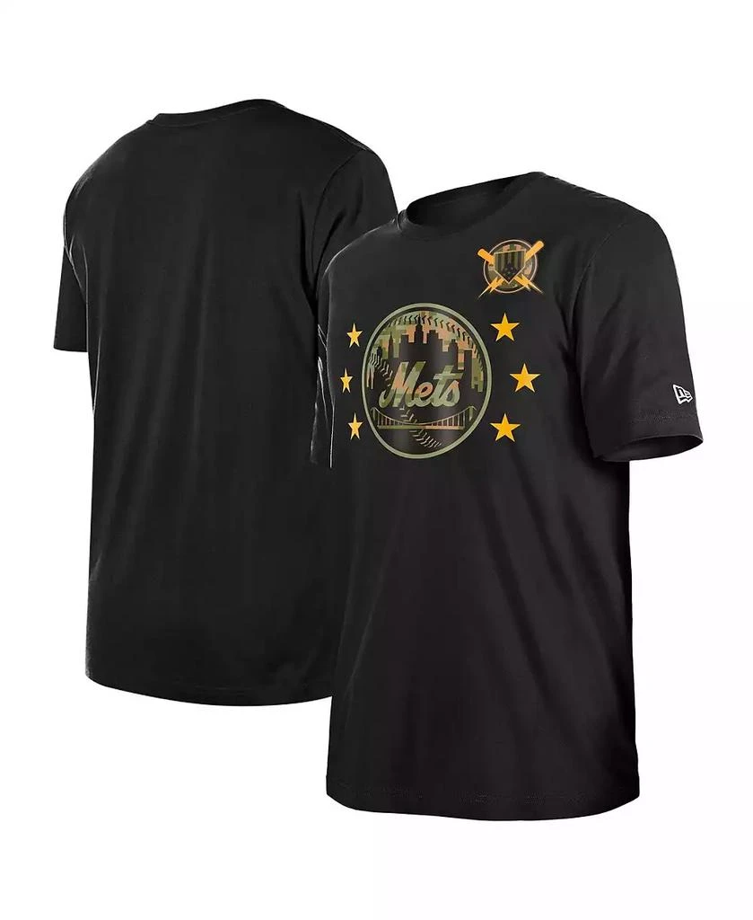 New Era Men's Black New York Mets 2024-Armed Forces Day T-Shirt 1