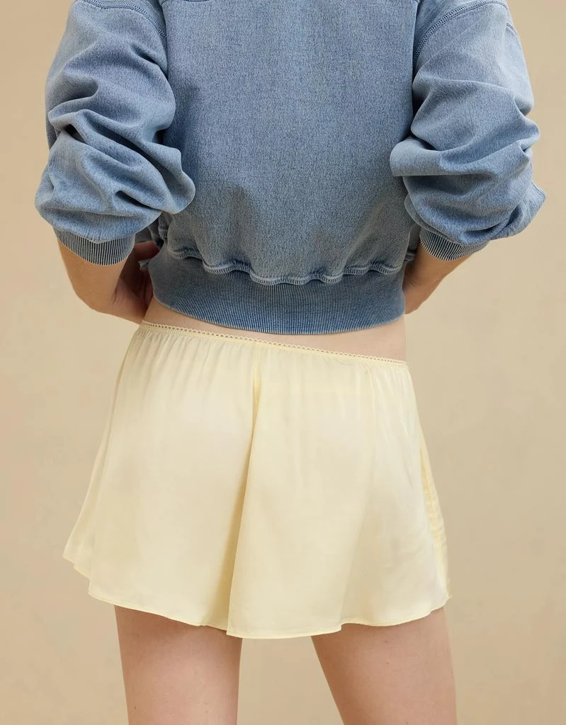 Aerie Aerie Off-Duty Satin Flirty Boxer 2