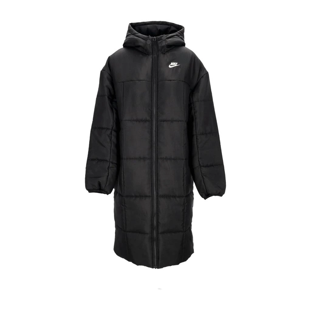 NIKE Women's Long Down Jacket W Thermic Classic Parka Black/white 1