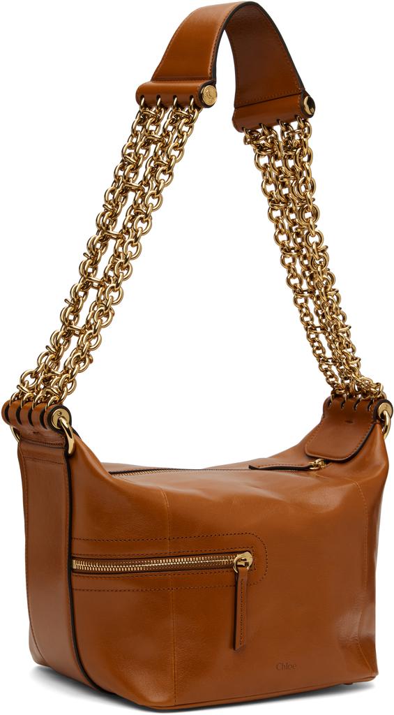 【関税込み】Chloe ブラウン Camera Chain バッグ Chloé Tan Camera Chain Bag - Crossbody Bags - Save Extra 10