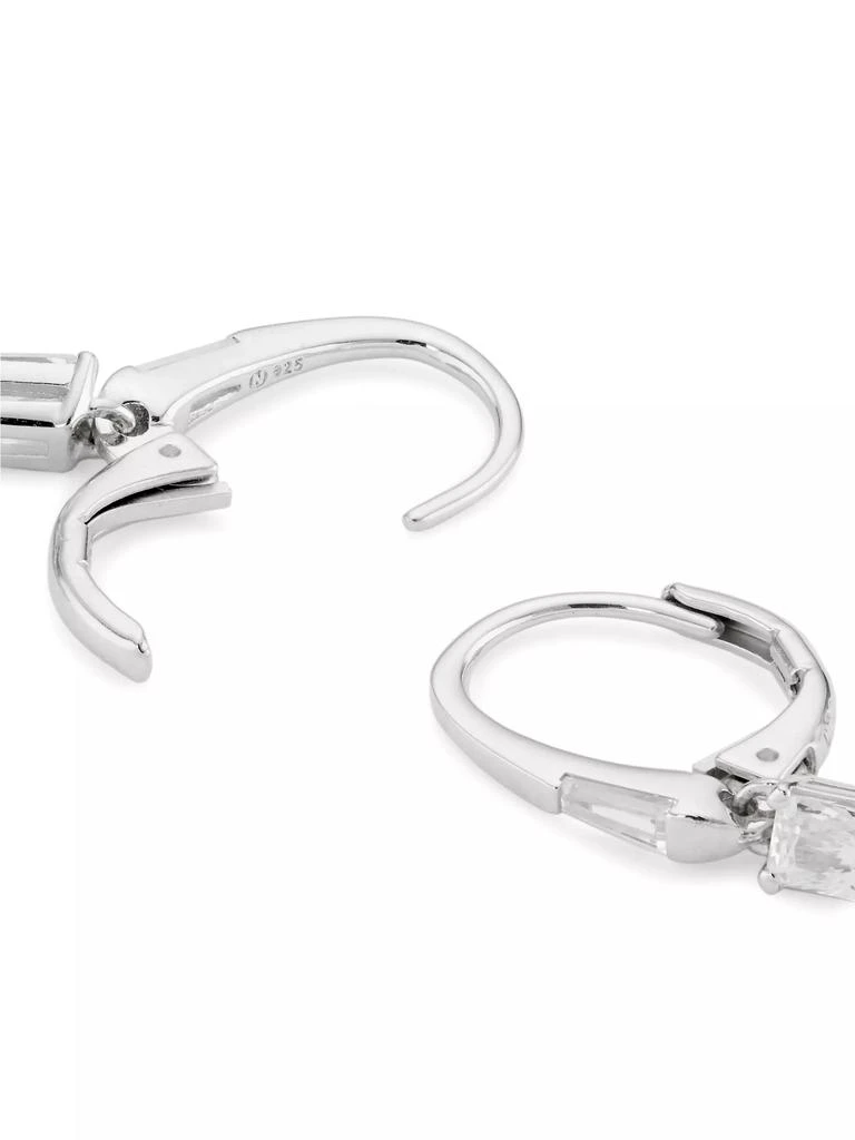 Adriana Orsini Naomi Sterling Silver & Cubic Zirconia Linear Earrings 3