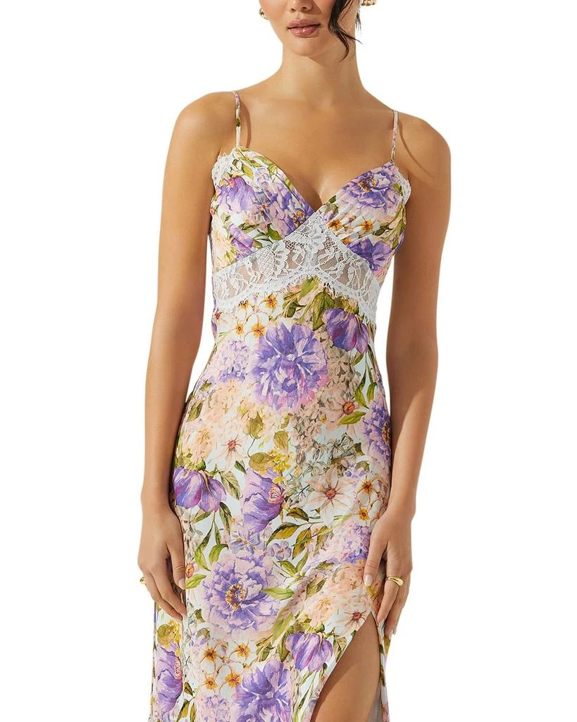 ASTR Ivanna Lace Trim Dress 2