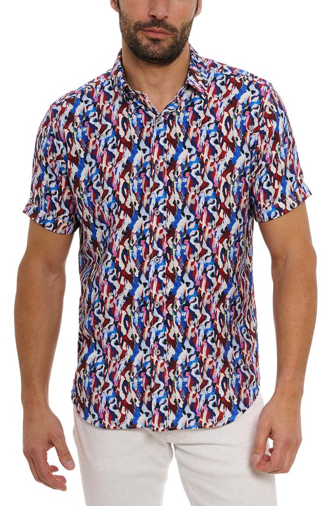 Robert Graham Crue Short Sleeve Button-Up Shirt
