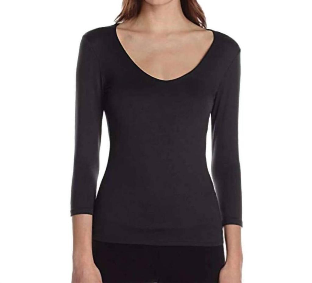 Only Hearts Only Hearts - Delicious 3/4 Sleeve V-neck Tee