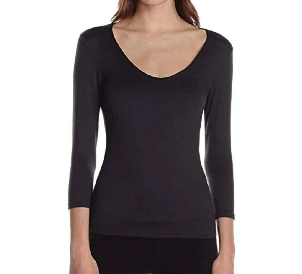 Only Hearts Only Hearts - Delicious 3/4 Sleeve V-neck Tee 1