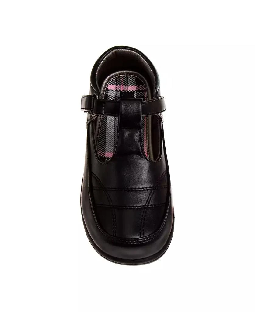 French Toast Little Girls Artificial Leather Construction School Shoes 5