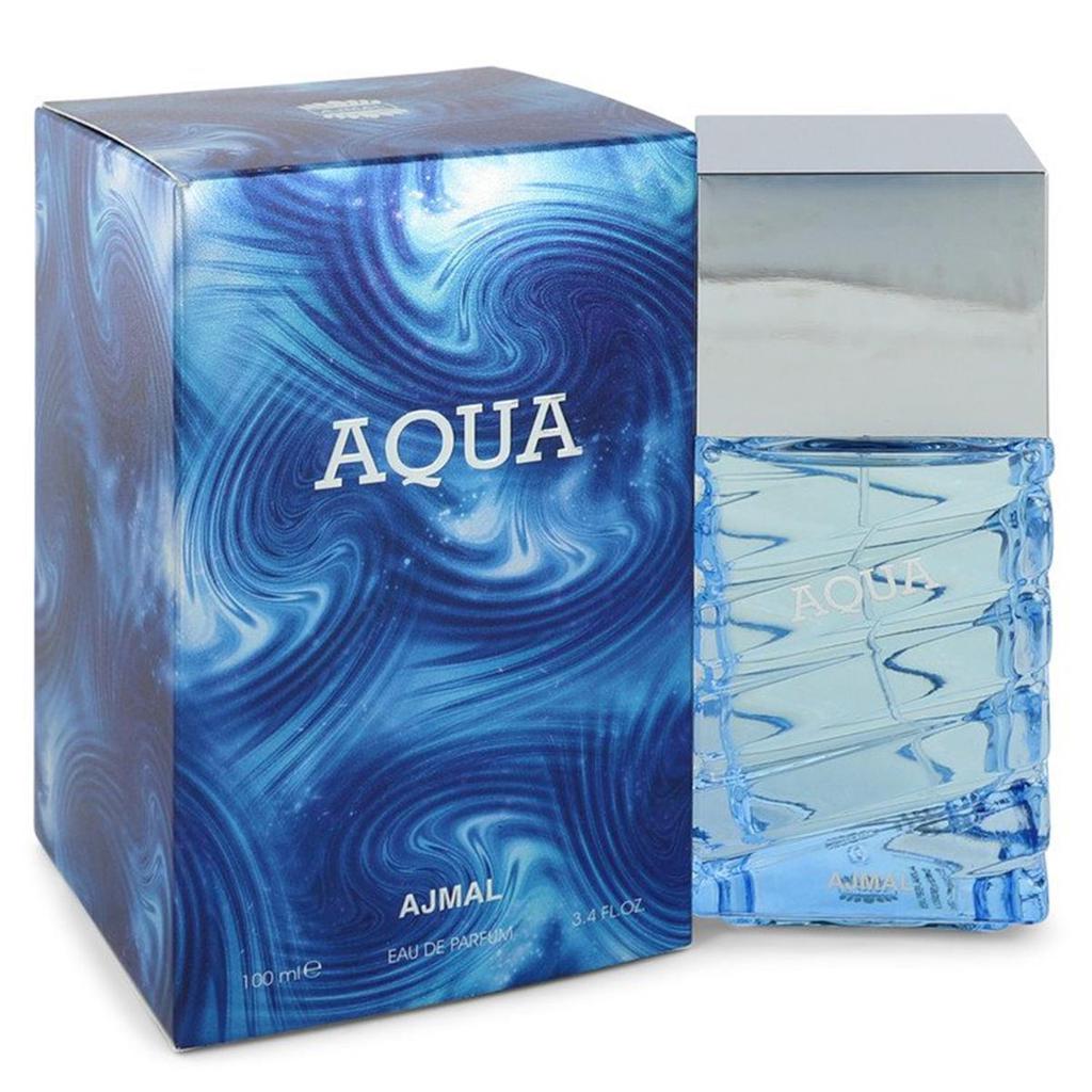 AJMAL 550583 3.4 oz Aqua Cologne Eau De Parfum Spray for Men