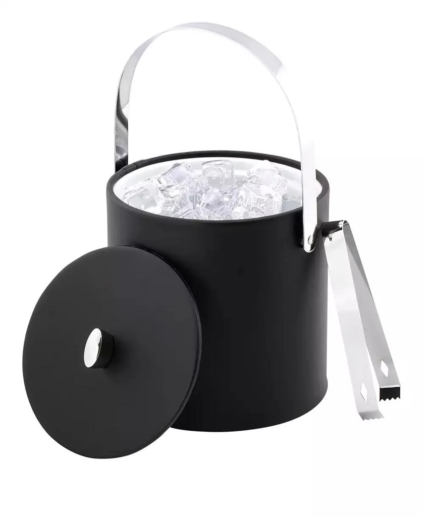 Kraftware Dorchester Ice Bucket and Ice Tong 2