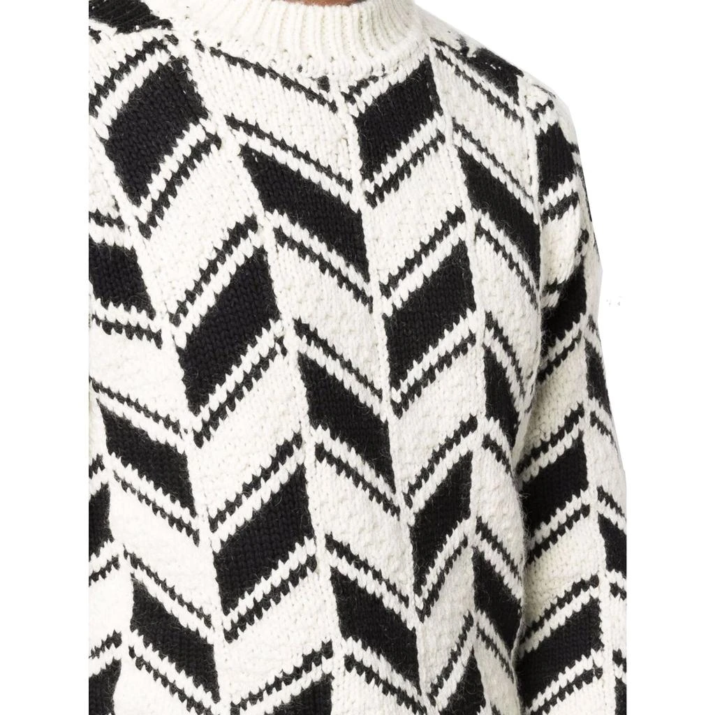 SAINT LAURENT Saint Laurent Chevron Motif Sweater 4