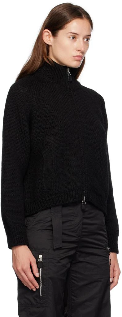 Our Legacy Black Ultra Zip Funnel Sweater 2