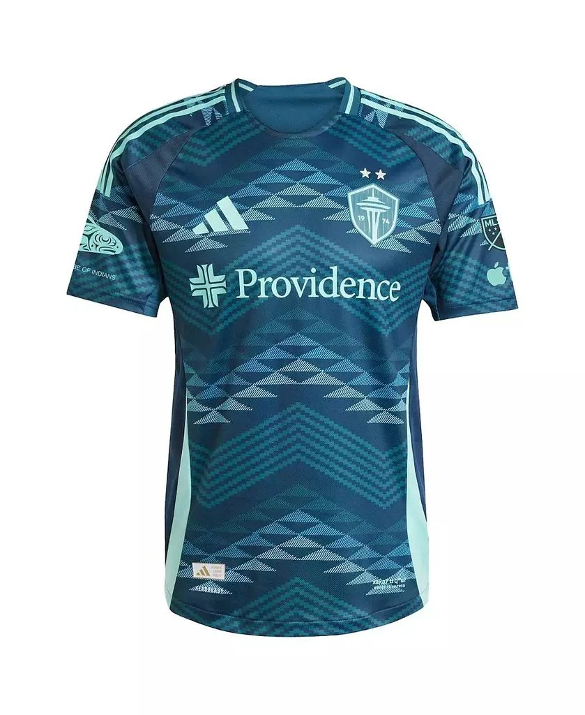 Adidas Men's Jordan Morris Blue Seattle Sounders FC 2025 The Salish Sea Kit Authentic Player Jersey 2