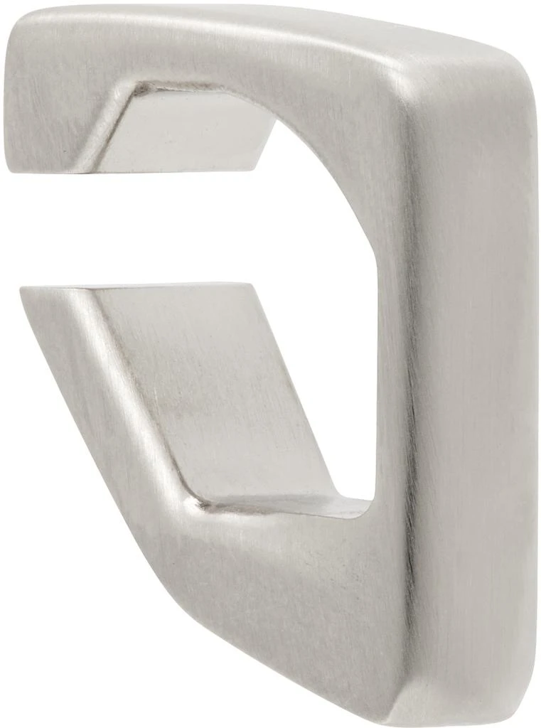 Rick Owens Silver Prong Single Ear Cuff 2