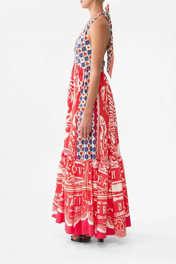 Shop Camilla - Ruffle Hem Halter Maxi Dress on Sale at BeyondStyle  Get  50% Off Camilla - Ruffle Hem Halter Maxi Dress with Limited-Time Flash  Deals, Exclusive Discounts, and Special Offers.