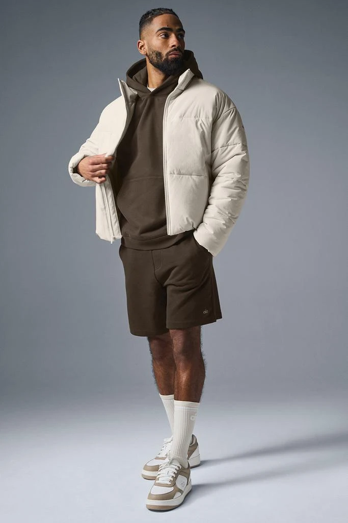 Alo Stretch Woven Street Puffer - Bone 2