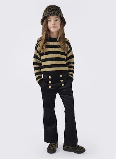 Balmain Mid-rise cotton flared pants 5