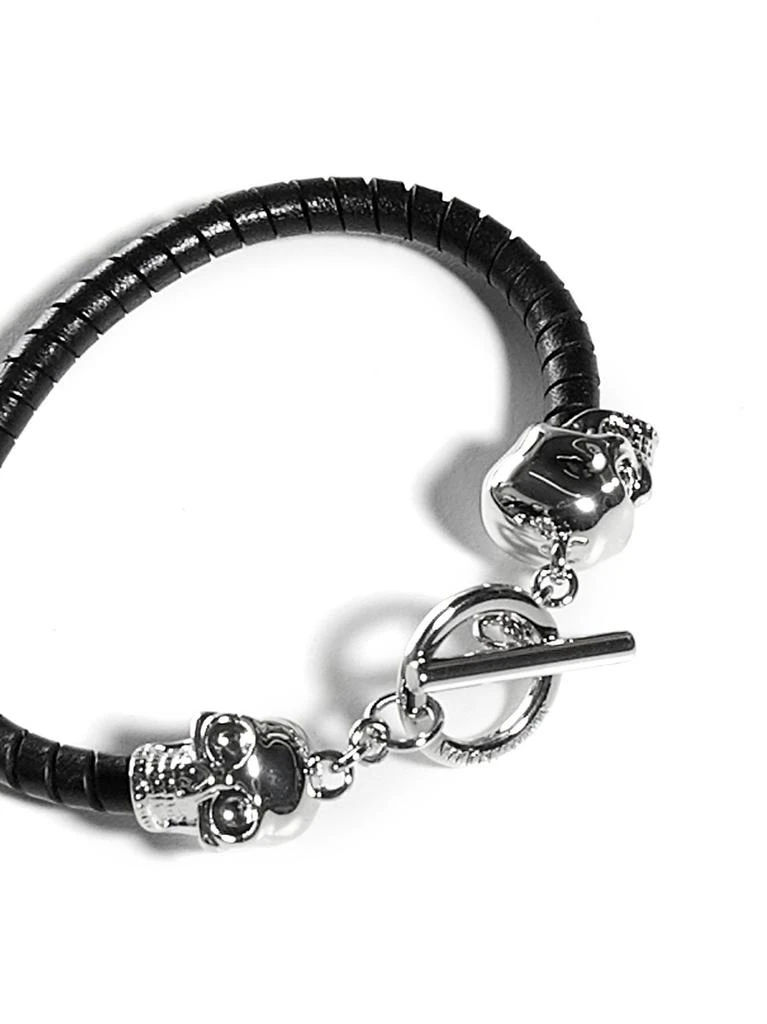 Alexander McQueen Alexander McQueen T-Bar Skull Bracelet 2