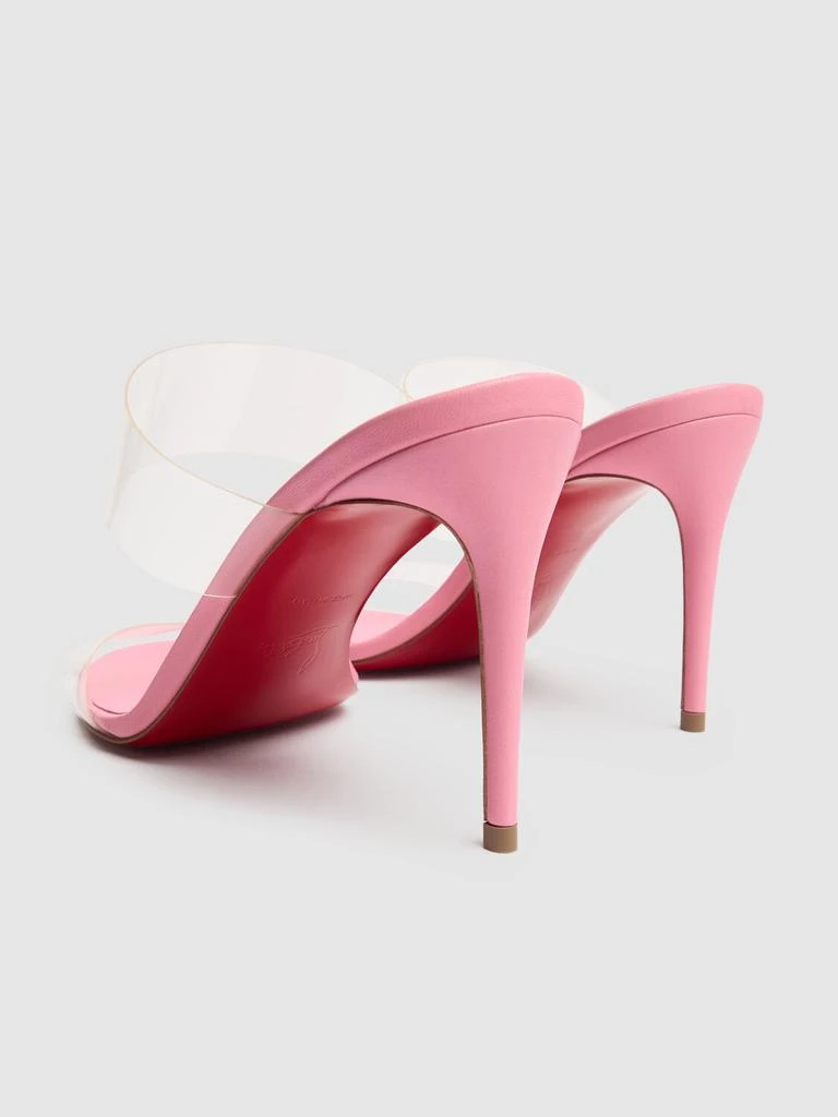 Christian Louboutin 85mm Just Nothing Pvc Mule Sandals 3