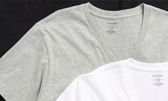 Calvin Klein 3-Pack Cotton V-Neck T-Shirt 2