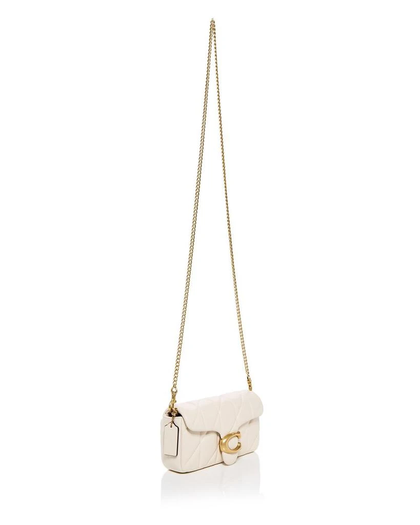 Coach Quilted Pillow Leather Tabby Wristlet With Chain 4
