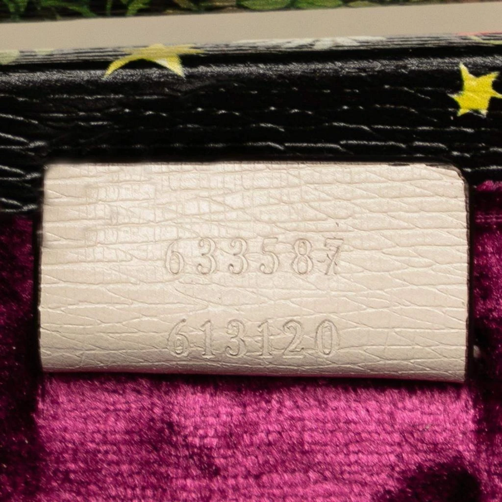 Gucci Gucci Ivory Multicolor Leather Trunk Case 6