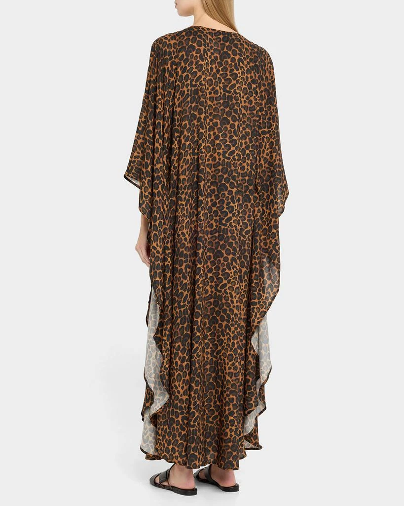 Fisch Thalassa Leopard-Printed Caftan Coverup 3
