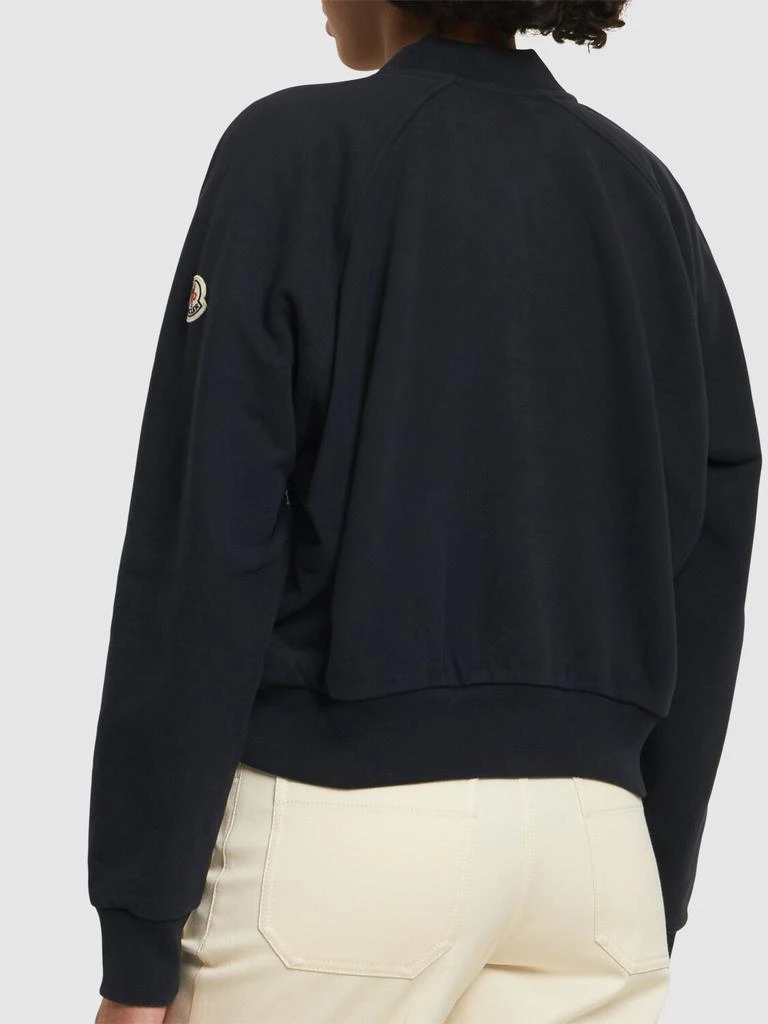 Moncler Cotton Fleece Zip-up Cardigan 3
