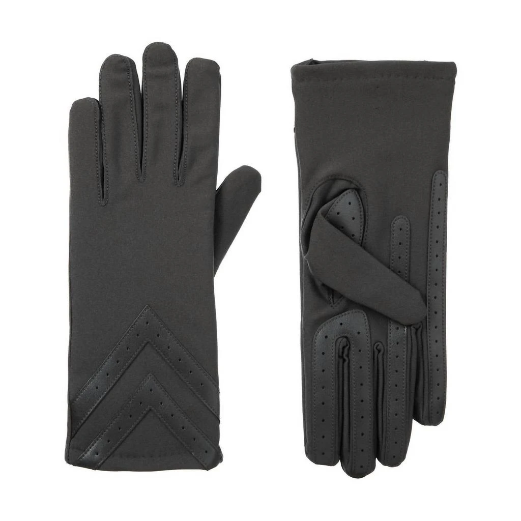 Isotoner Isotoner - Women’s SmartDRI Chevron Stretch Touchscreen Gloves 1