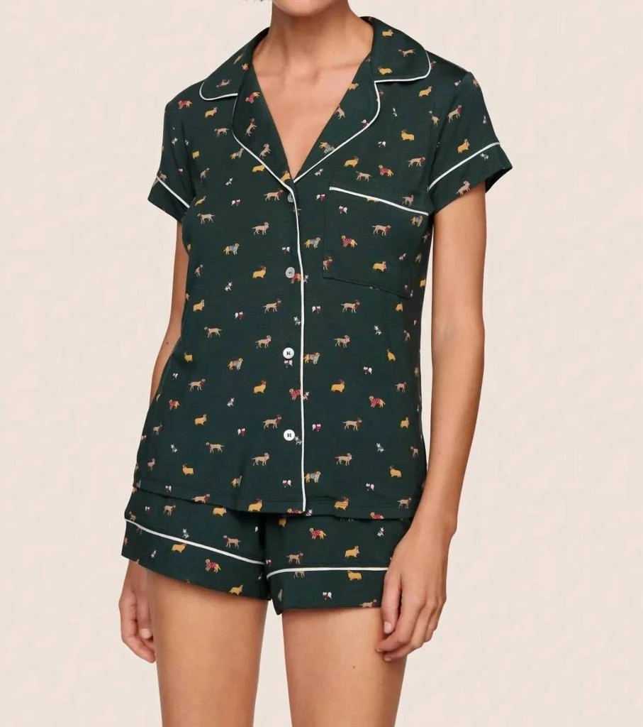 Eberjey Eberjey - Gisele Printed Short Pajama Set