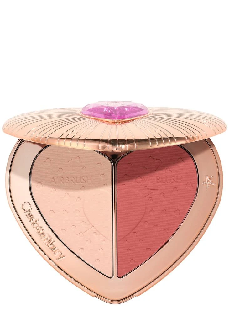 Charlotte Tilbury Charlotte's Beauty Soulmates Face Palette - Pillow Talk Flawless Peach 1