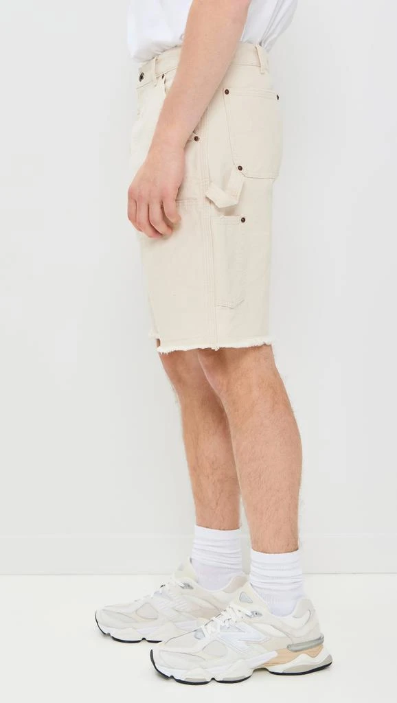 MAISON MARGIELA Canvas Workwear Shorts 10" 4