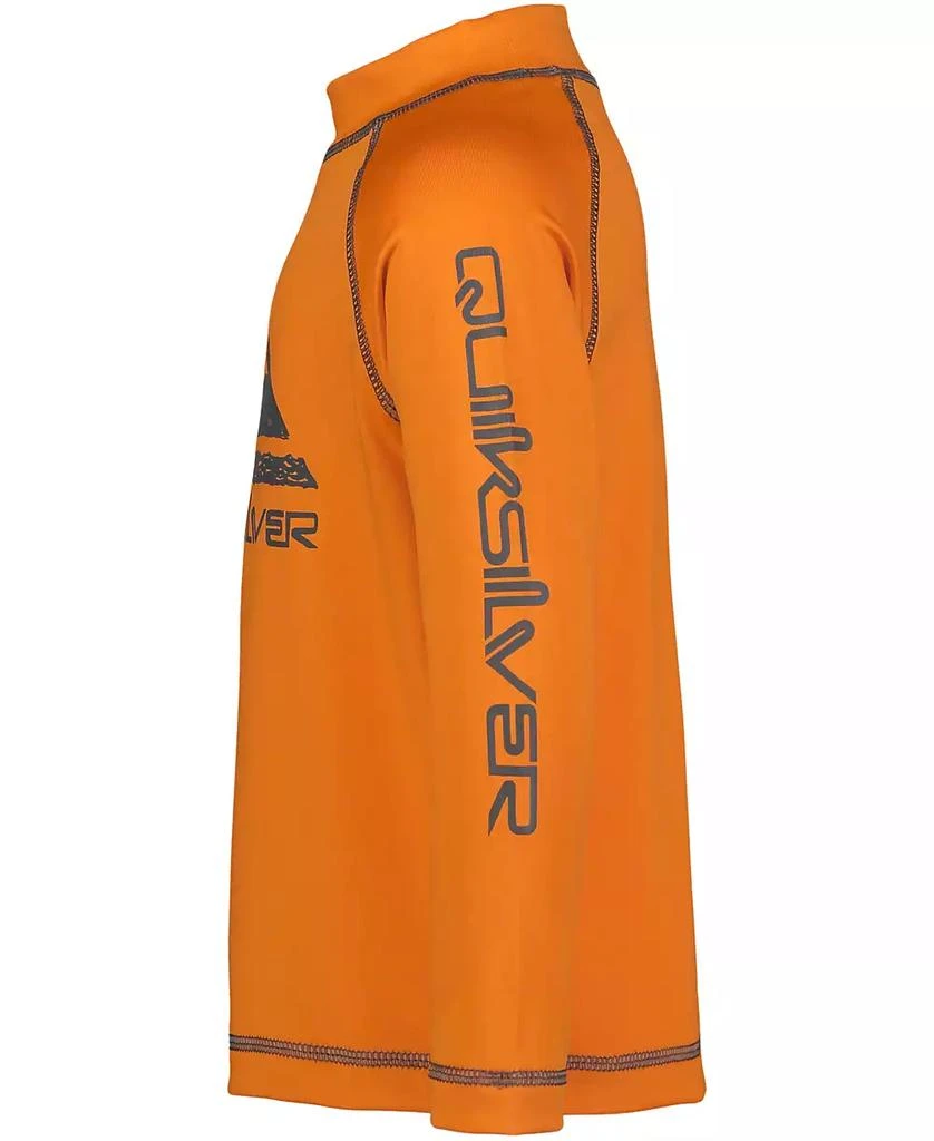 Quiksilver Little and Toddler Boys Long Sleeve Rashguard and Pattern Boardshorts, 2 Piece Set 3
