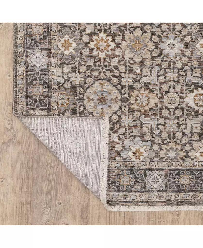 Oriental Weavers Maharaja 71W Gray and Ivory 2' x 3' Area Rug