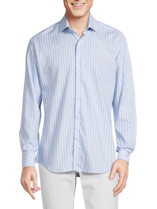 Bertigo Striped Linen Shirt