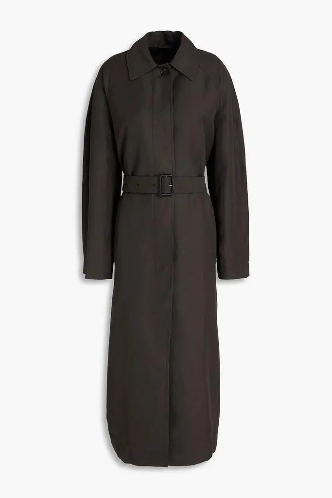 Totême Minimalist twill trench coat