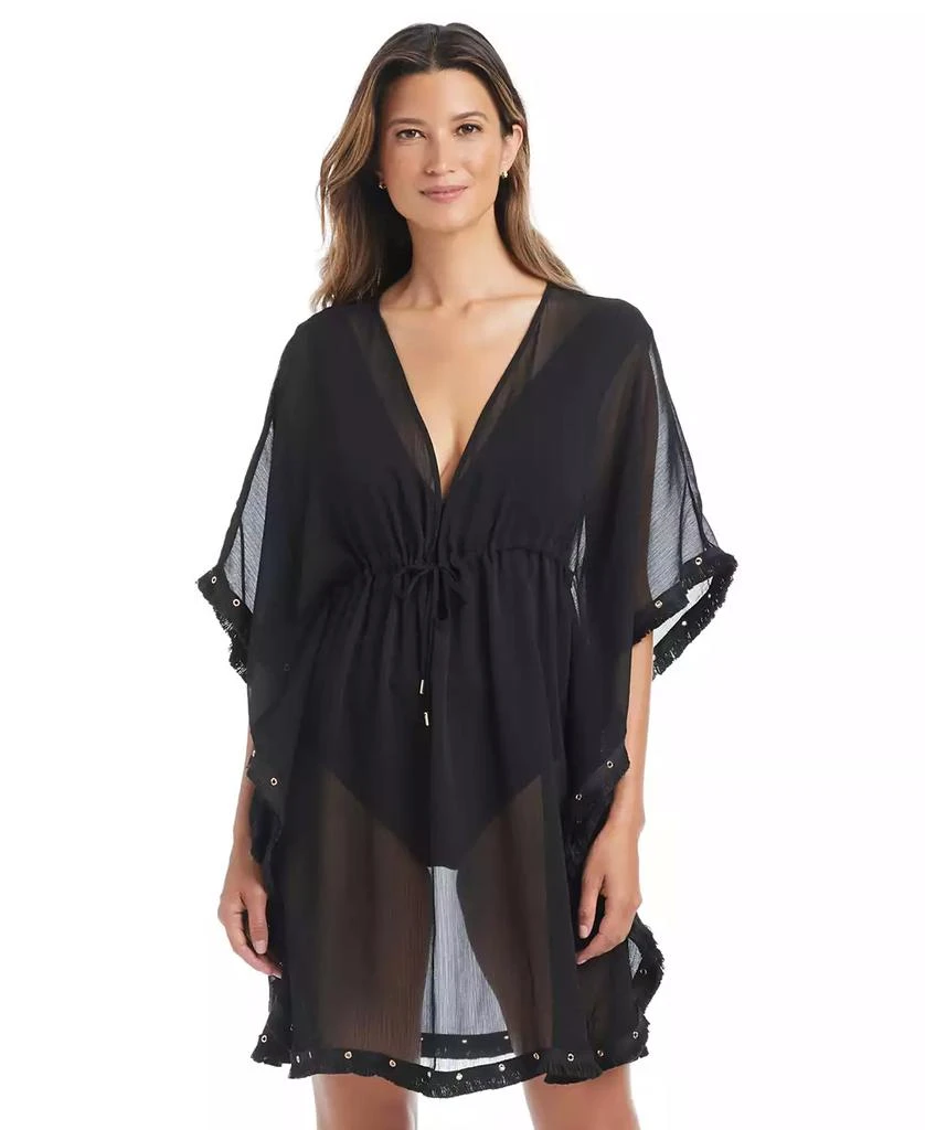 Bleu Rod Beattie Women's V-Neck Caftan Swim Cover-Up 1