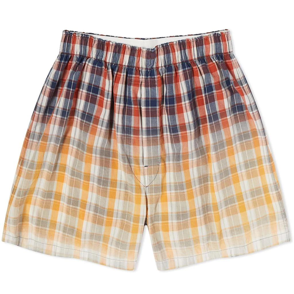 MAISON MARGIELA Maison Margiela Checked Boxer Shorts 1
