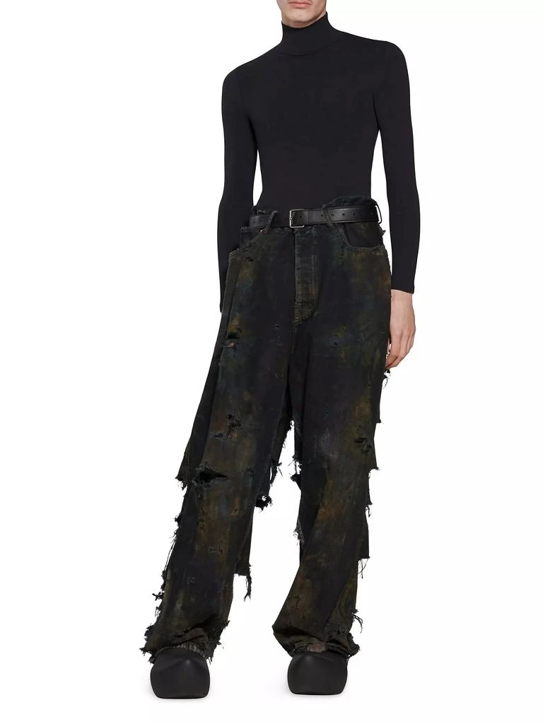 Balenciaga Super Destroyed Baggy Jeans 2