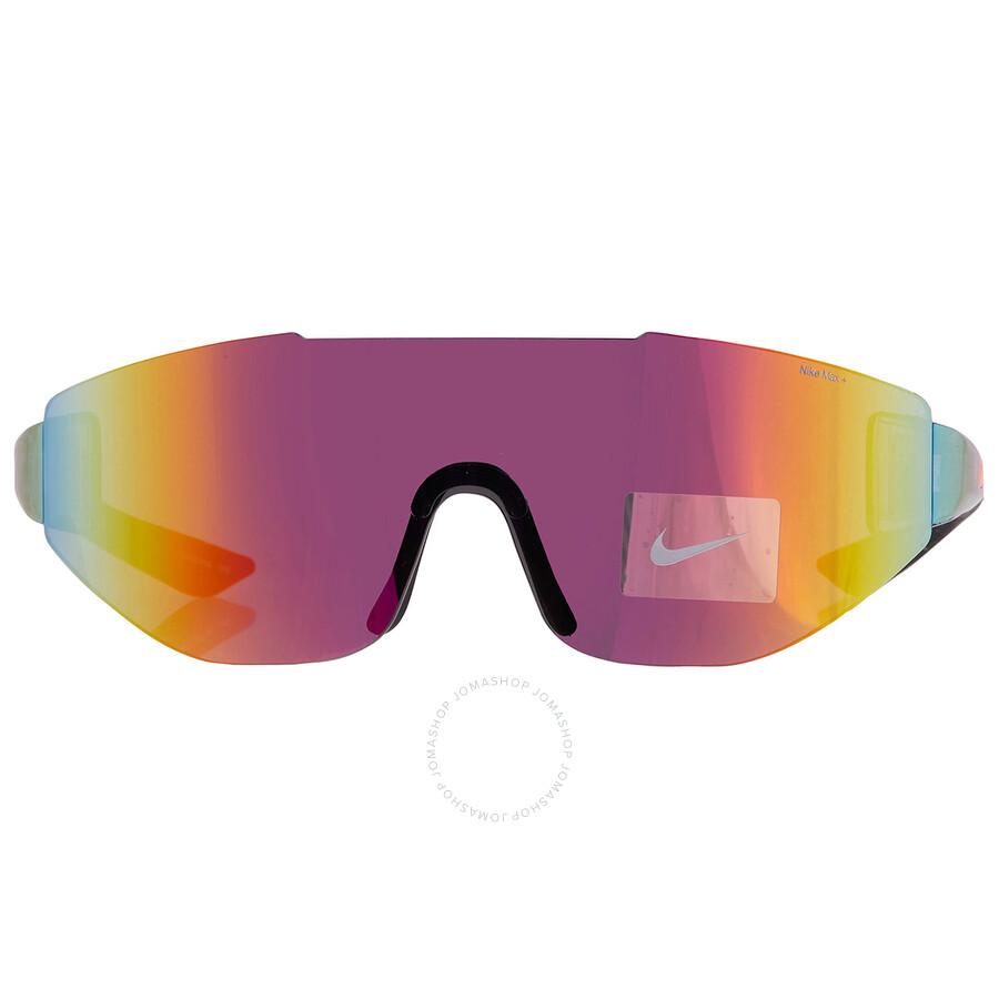 NIKE Orange Mirror Shield Unisex Sunglasses NIKE ATHENA EDGE IB3517X 010 69