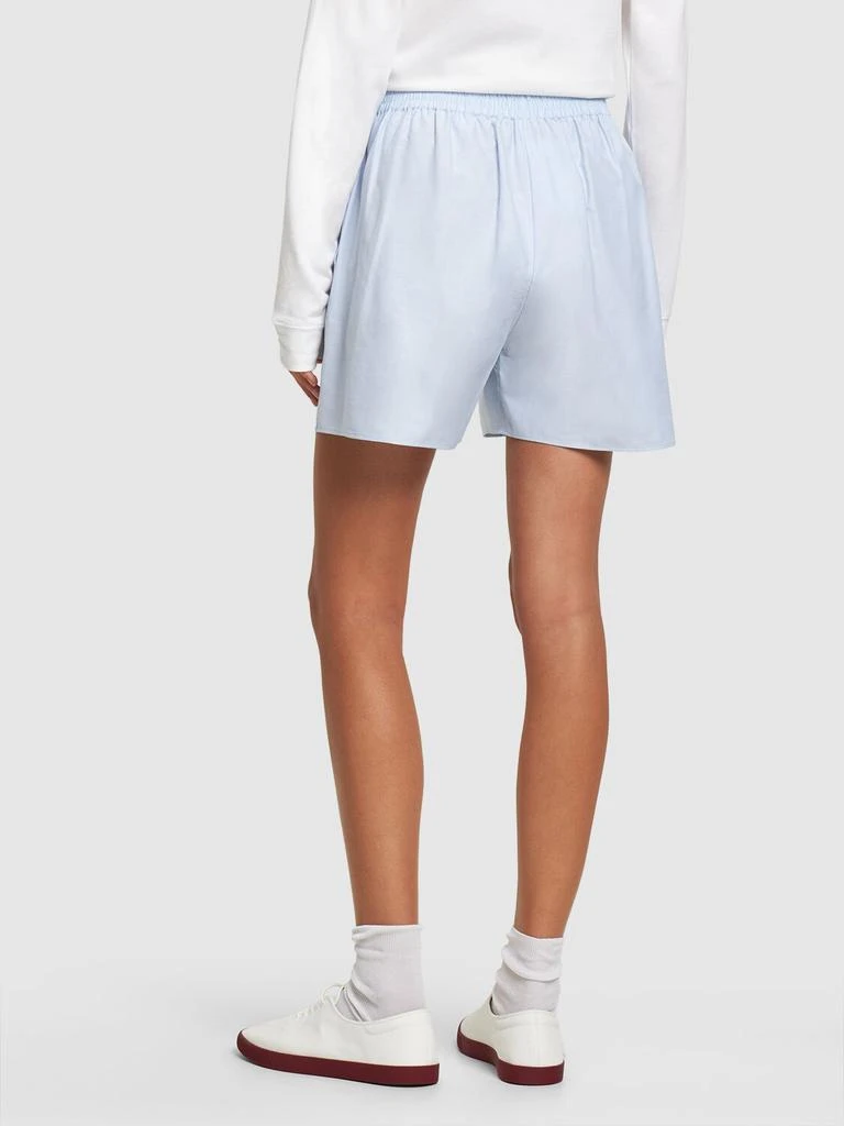 The Row Gunther Cotton Poplin Bermuda Shorts 2