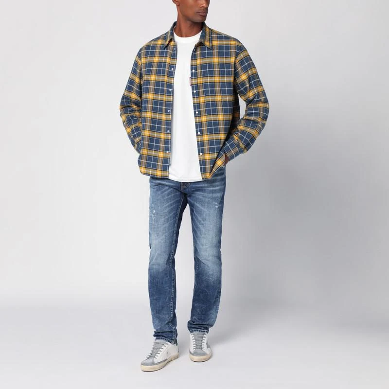 DSQUARED2 Blue washed-out denim jeans 2