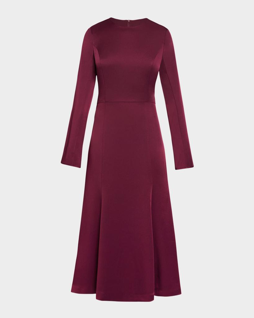 Santorelli Charlize Cutout A-Line Midi Dress
